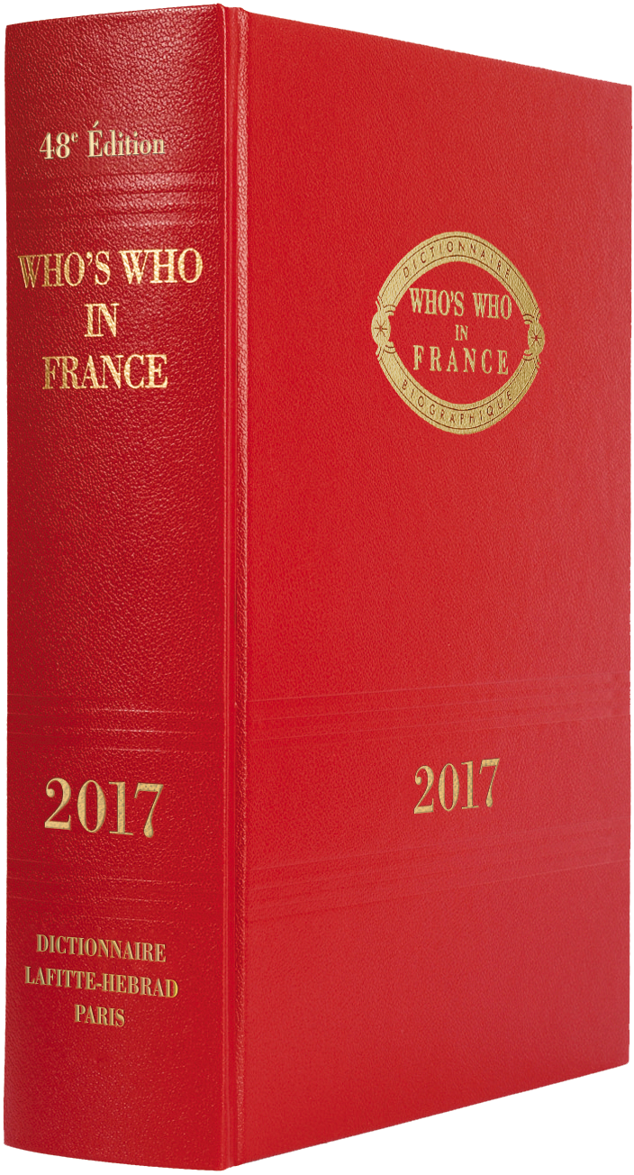 Livre Who's Who in France 2016