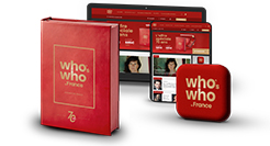 Who's Who: livre, application mobile, site internet