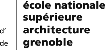 Logo ÉCOLE NATIONALE SUPÉRIEURE D'ARCHITECTURE DE GRENOBLE