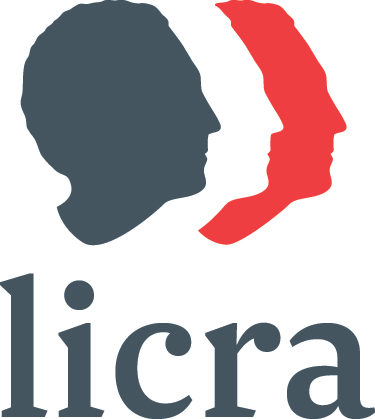 Logo LIGUE INTERNATIONALE CONTRE LE RACISME ET L'ANTISÉMITISME (LICRA)